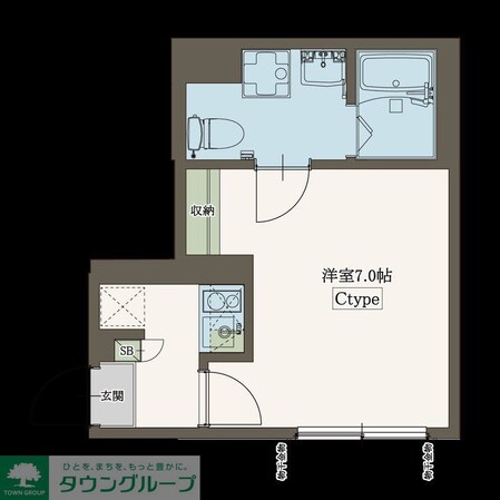 Agrande Hitotsubashi-gakuenの物件間取画像